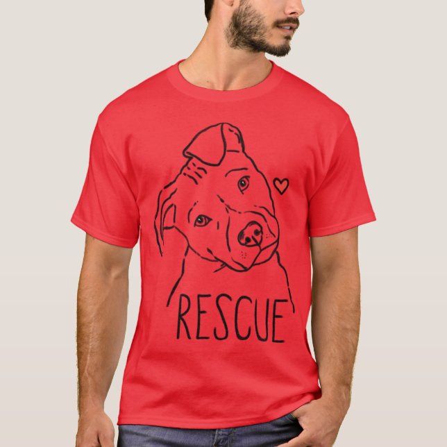 Rettungshund-Junge T-Shirt (Vorderseite)