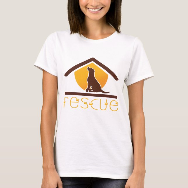 Rettungshund T-Shirt (Vorderseite)