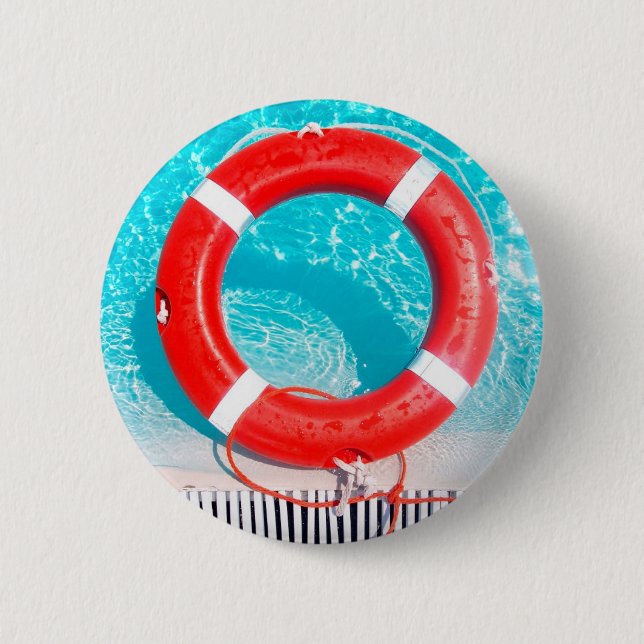 Rettungsschwimmer Button (Vorderseite)