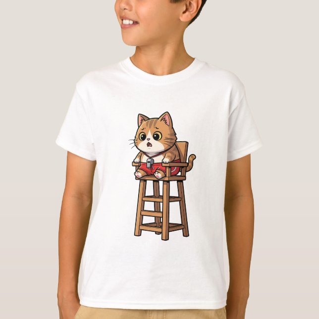 Rettungsschwimmer-Garnitur-Kinder T-Shirt (Vorderseite)