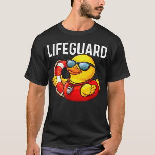 Rettungsschwimmer - Gummiente Liebhaber Duckie T-Shirt