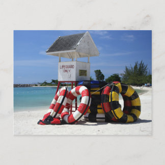 Rettungsschwimmer Postkarte