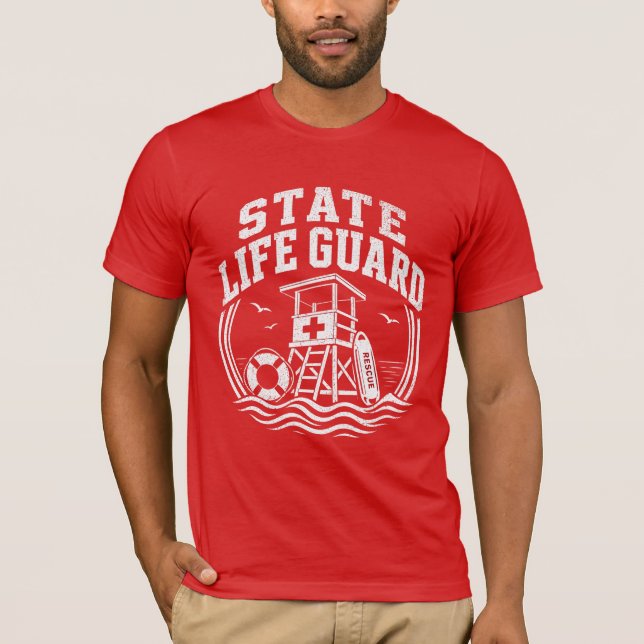 Rettungsschwimmer T-Shirt (Vorderseite)
