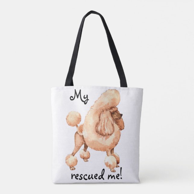 Rettungsspielzeug Poodle (Rückseite)
