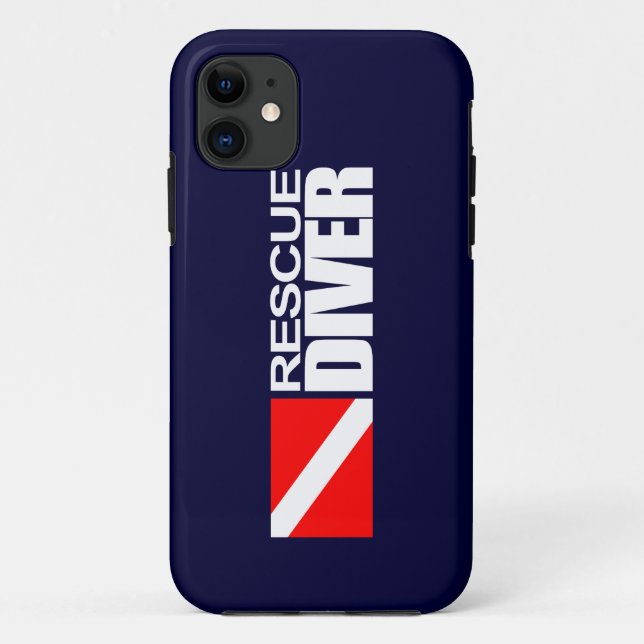 Rettungstaucher 4 Case-Mate iPhone hülle (Rückseite)