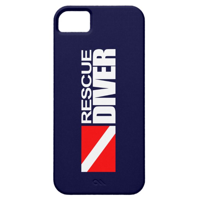 Rettungstaucher 4 Case-Mate iPhone hülle (Rückseite)