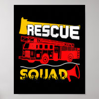 Rettungsteam Lebensretter Feuerwehrmann Geschenk S