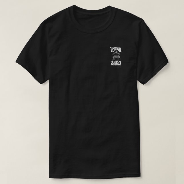 Rettungsturm Zero (Männer) Huntington Beach, Ca T-Shirt (Design vorne)