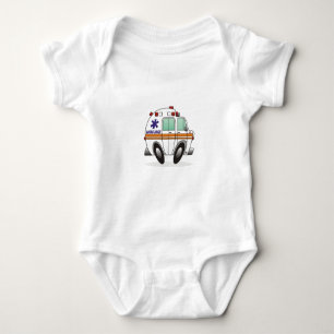 Rettungswagen Baby Strampler