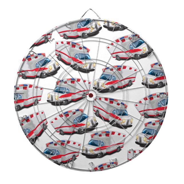 Rettungswagen Dartscheibe (vorne)