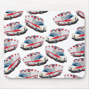 Rettungswagen Mousepad
