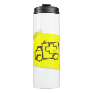 Rettungswagen Thermosbecher