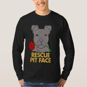 Rettungsweste Pitbull Bulldog Hunderettungsmittel T-Shirt
