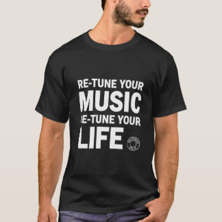 Retune-Musik, Retune-Leben Solfeggio-Frequenz  T-Shirt