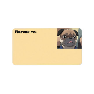 return label pug adressaufkleber