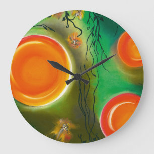 Return of True Colors Große Wanduhr