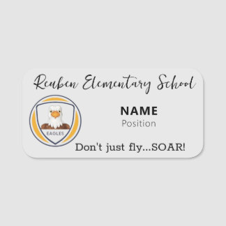 Reuben Name Tags Namensschild