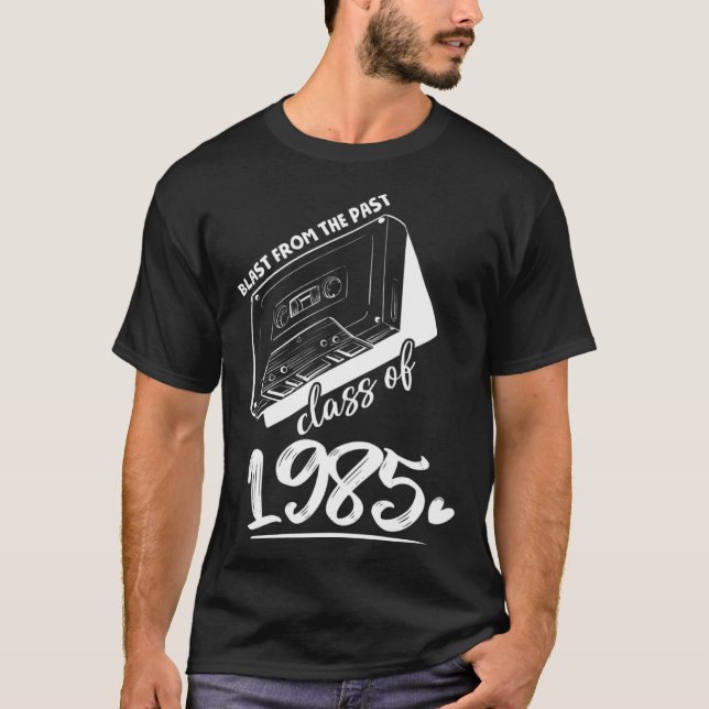 Reunion Class of 1985 School Graduation Blast From T-Shirt (Vorderseite)