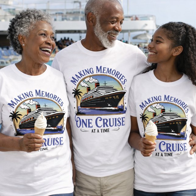 Reunion Making Memories Cruise T-Shirt (Matching Cruise Shirts for family reunions)