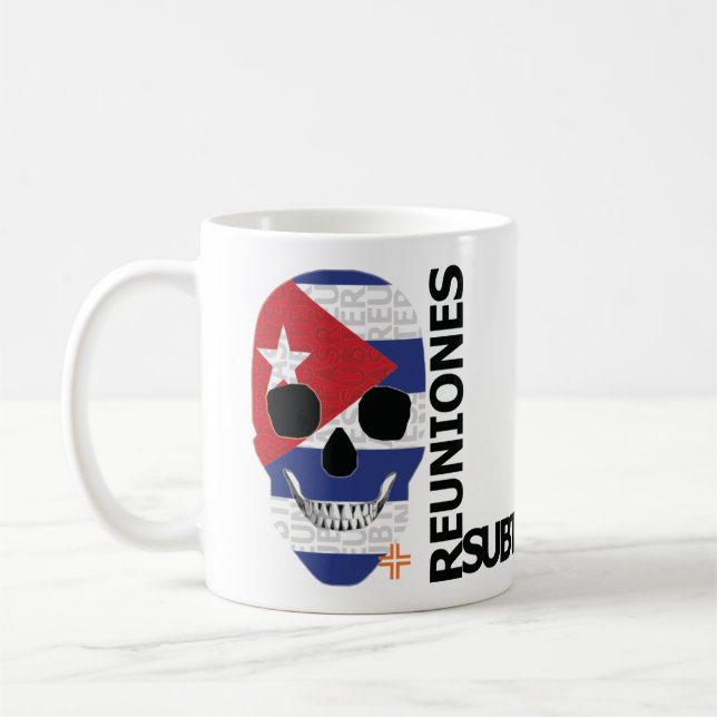 REUNIONES Cuba Taza clasica Kaffeetasse (Links)