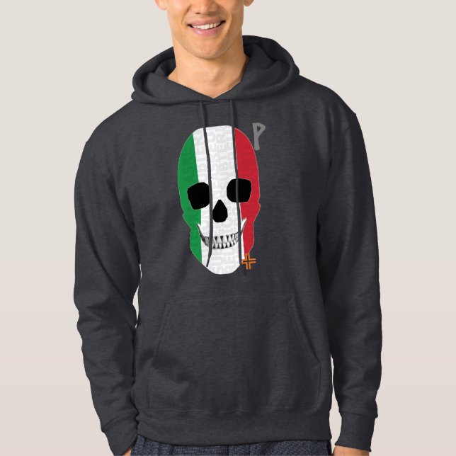 REUNIONES Italia sudadera con capucha B2 Hoodie (Vorderseite)