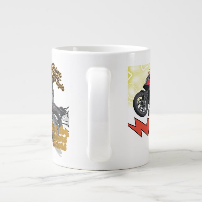 Reusable Grocery Bag Jumbo-Tasse (Rückseite)