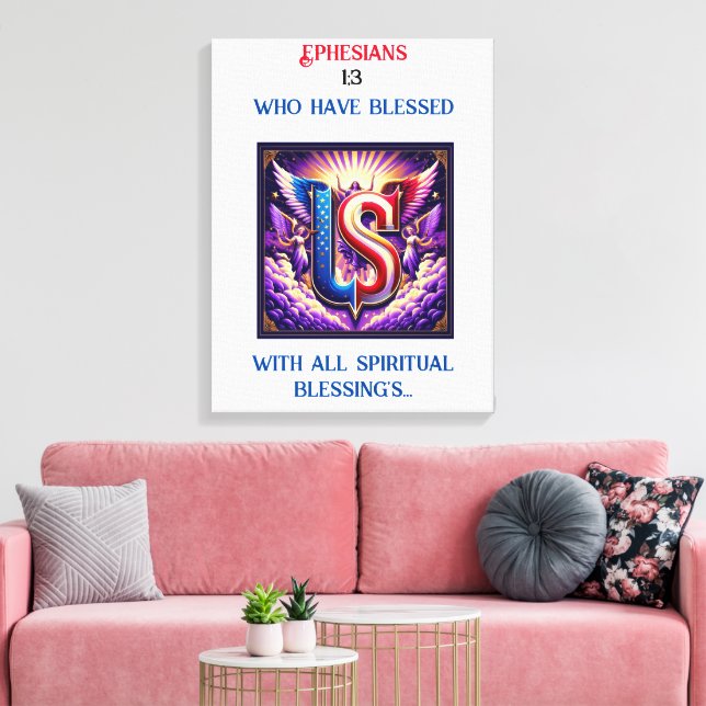 Reusable Grocery Bag Leinwanddruck (Insitu (Wohnzimmer))