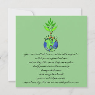 ReUse ReDuce-Recycle Einladung