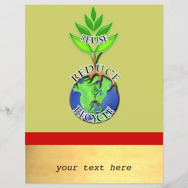 ReUse ReDuce-Recycle Flyer (Vorne)