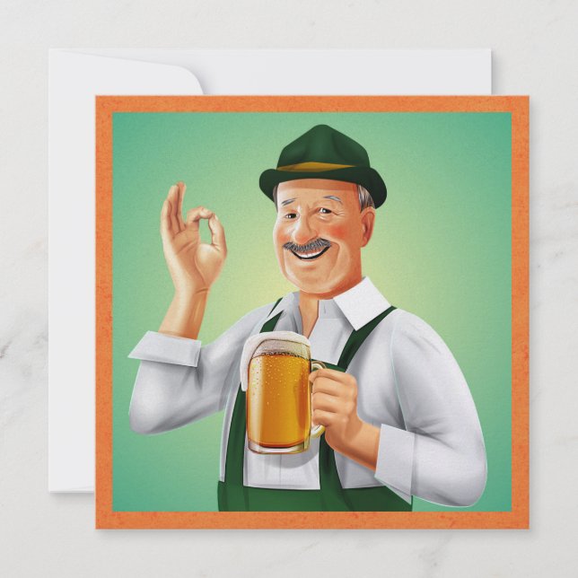 Rev 1 OKTOBERFEST / Einladung Oktoberfest (Vorderseite)