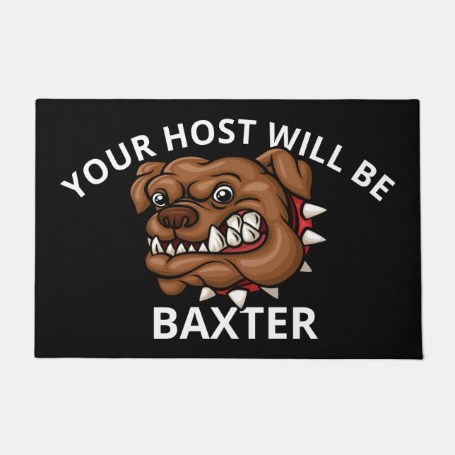 REV BULLDOG Begrüßungstürmatte Fußmatte (Vorderseite)