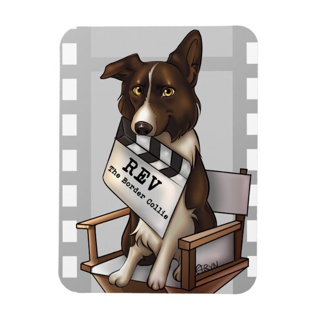 Rev. der Grenzkollie Magnet (Vertikal)