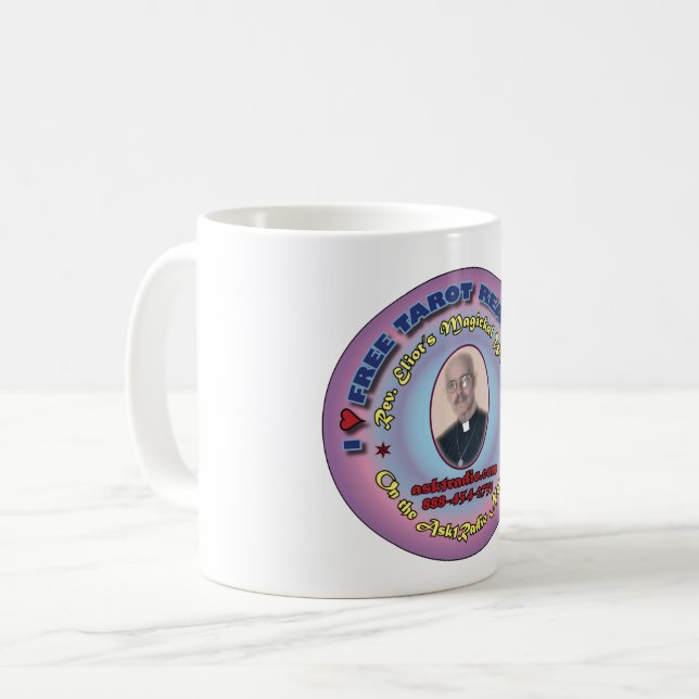 Rev. Eliot-Magickalfenster Kaffeetasse (Vorderseite Links)