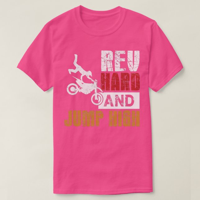 Rev Hard- und Jump-High-Gift-Design T-Shirt (Design vorne)