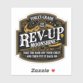 Rev-Up-Moonshine | Dungeon Crawler Carl Aufkleber
