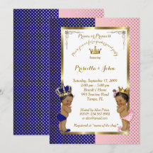 Reveal Baby Shower, blau, rosa, gold