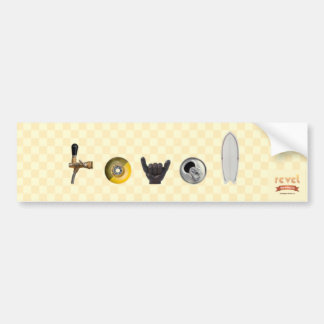 revel Brauenfirmenstoßdämpfer Autoaufkleber