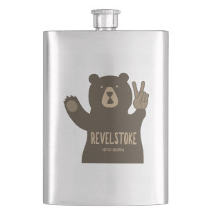 Revelstok British Columbia Peace Bear Flachmann