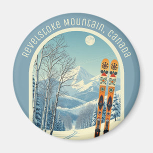Revelstoke Mountain Kanada Ski-Souvenir Magnet
