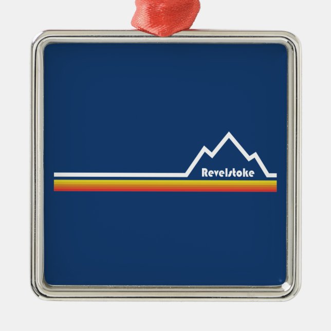Revelstoke Ornament Aus Metall (Vorne)