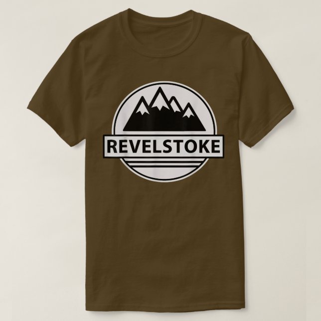 RevelStoke Snowmobile T Cooles Sprichwort Kanada S T-Shirt (Design vorne)