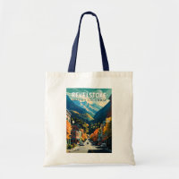 Revelstown Canada Travel Art Vintag
