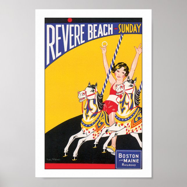Revere Beach Sunday Poster (Vorne)