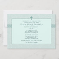 Revered Paisley Religiöse Einladung