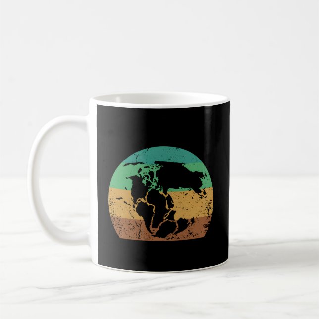 Revereinigte Pangea GeologistGeologie Kaffeetasse (Links)