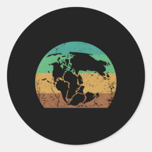 Revereinigte Pangea GeologistGeologie Runder Aufkleber