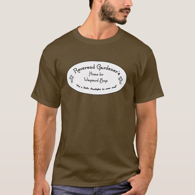 Reverend Gardeners Home For Wayward Jungen T-Shirt (Vorderseite)
