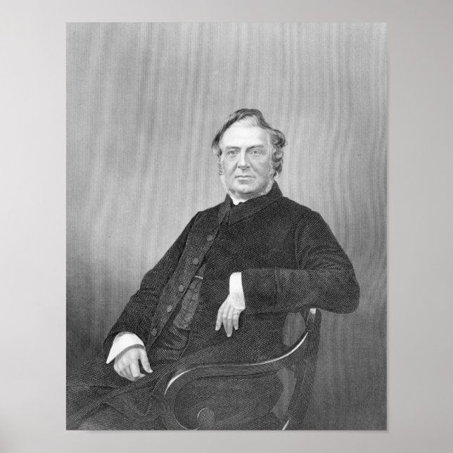 Reverend Hugh Stowell, graviert von D. J. Pound Poster (Vorne)