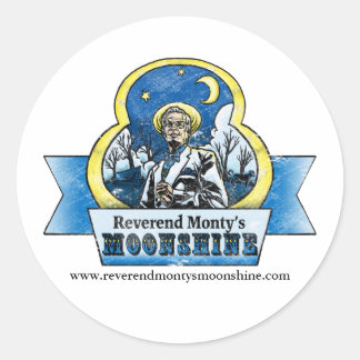 Reverend Monty Sticker