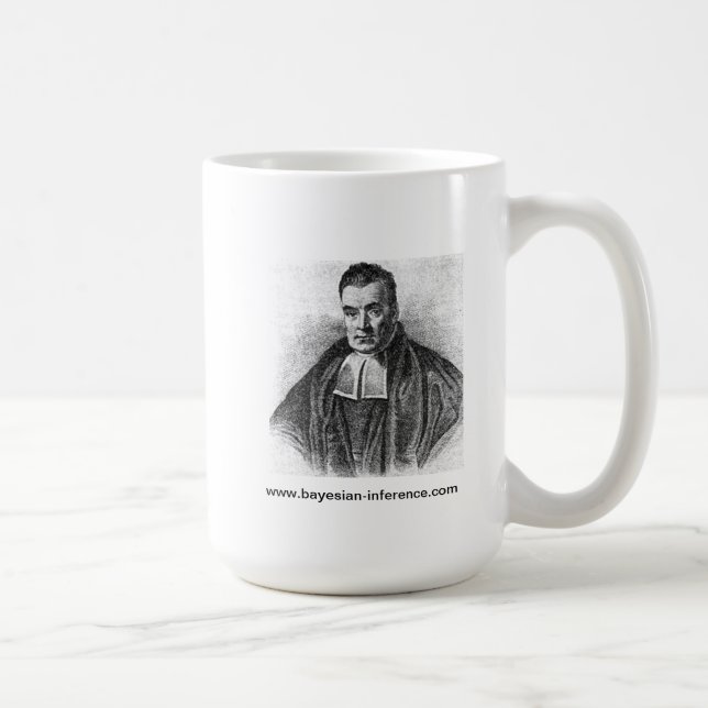 Reverend Thomas Bayes Coffee Mug Tasse (Rechts)